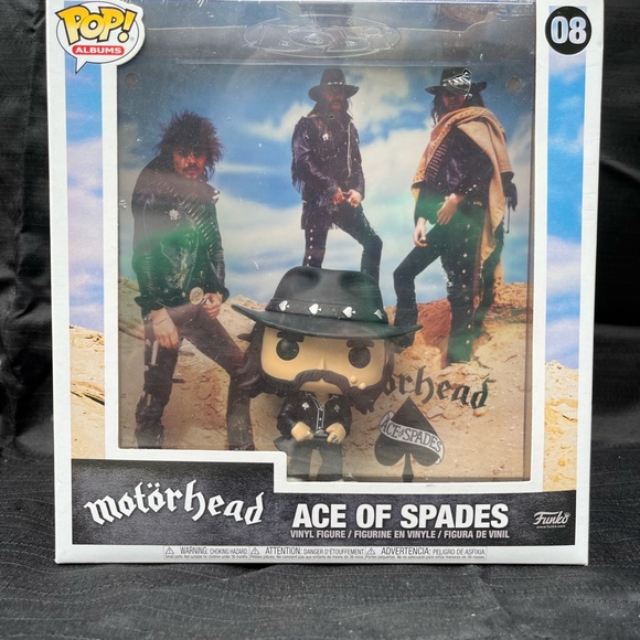Motörhead Ace of Spades Funko Pop #8 - Picture 1 of 4